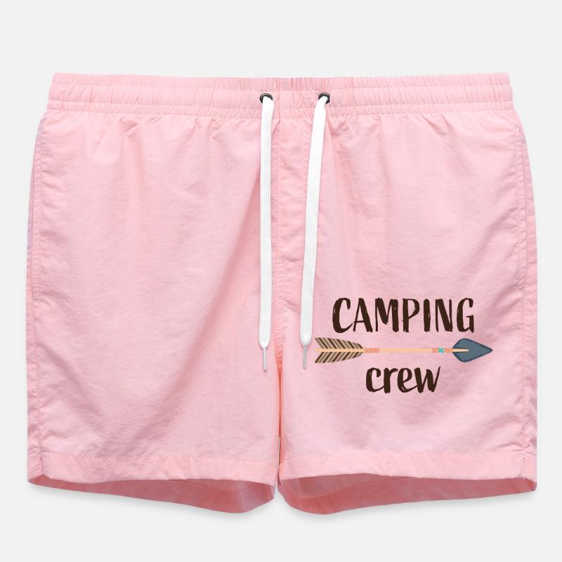 équipage de camping - Short de bain - rose