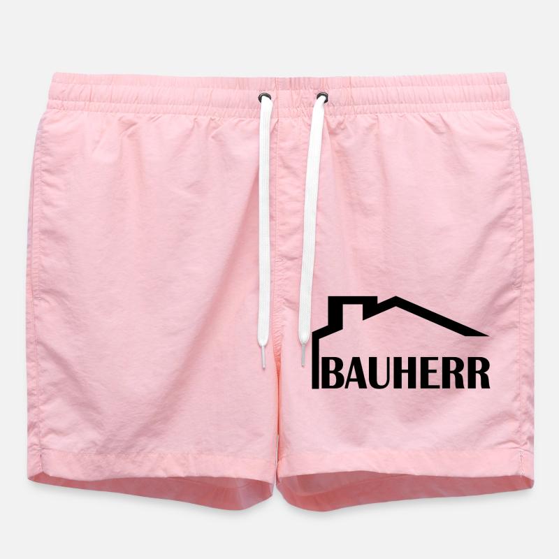 Bauherr 2 - Badeshorts - Pink