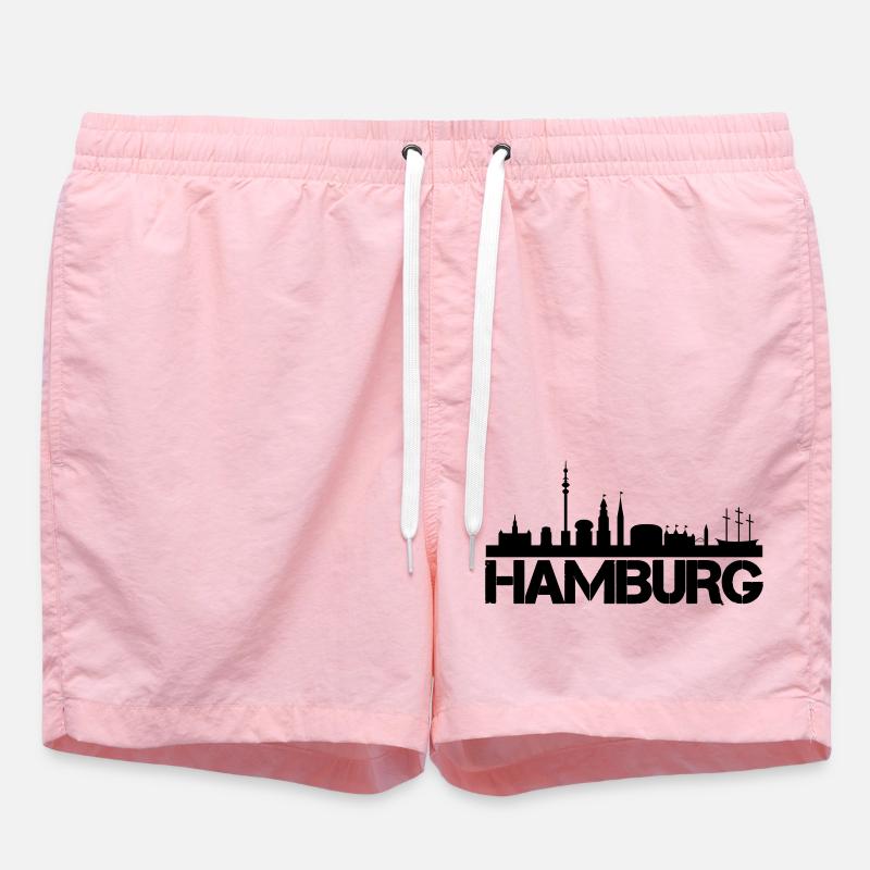 Horizon de Hambourg - Short de bain - rose