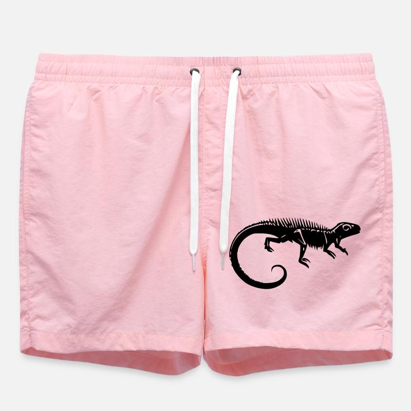 Fossile dinosaure - Short de bain - rose