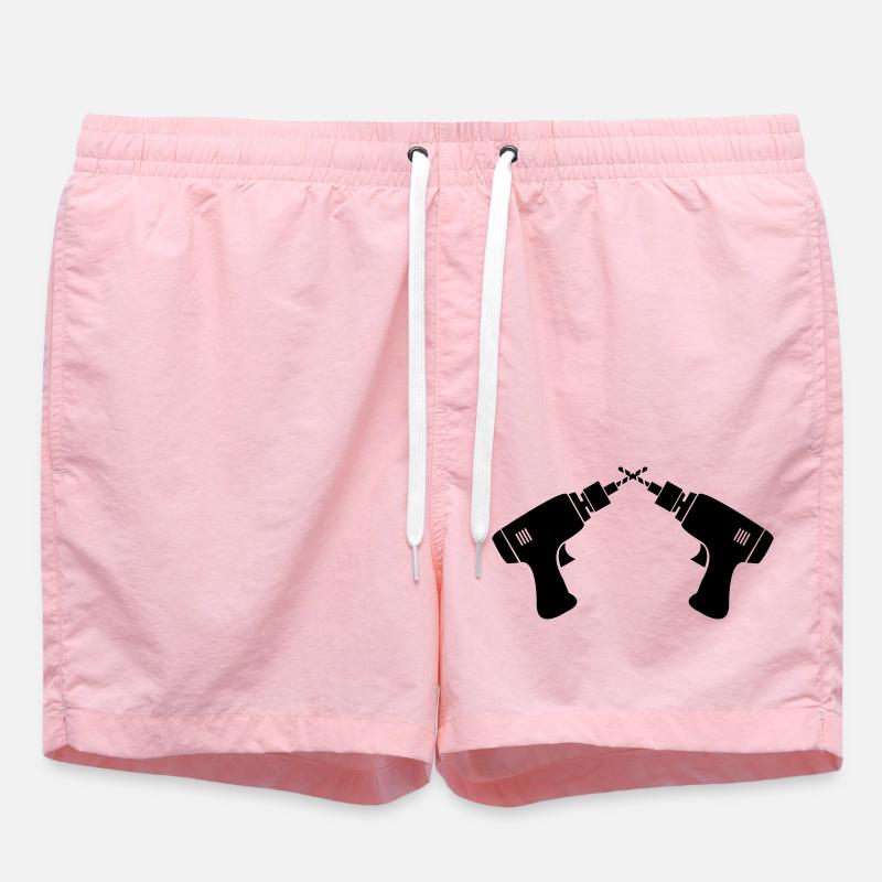 Drills - Swim Trunks - pink