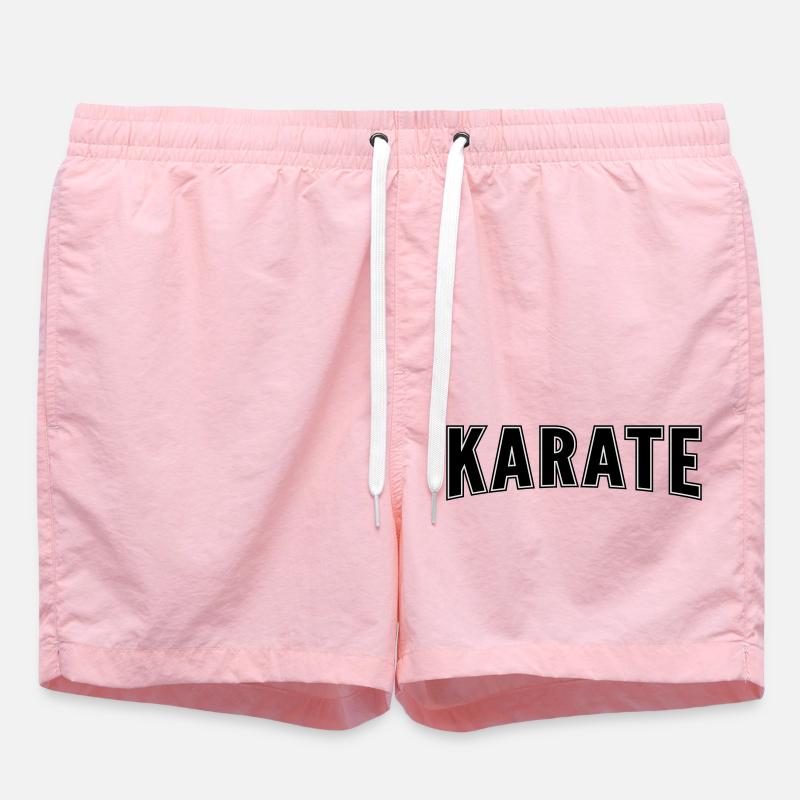 Karaté - Short de bain - rose