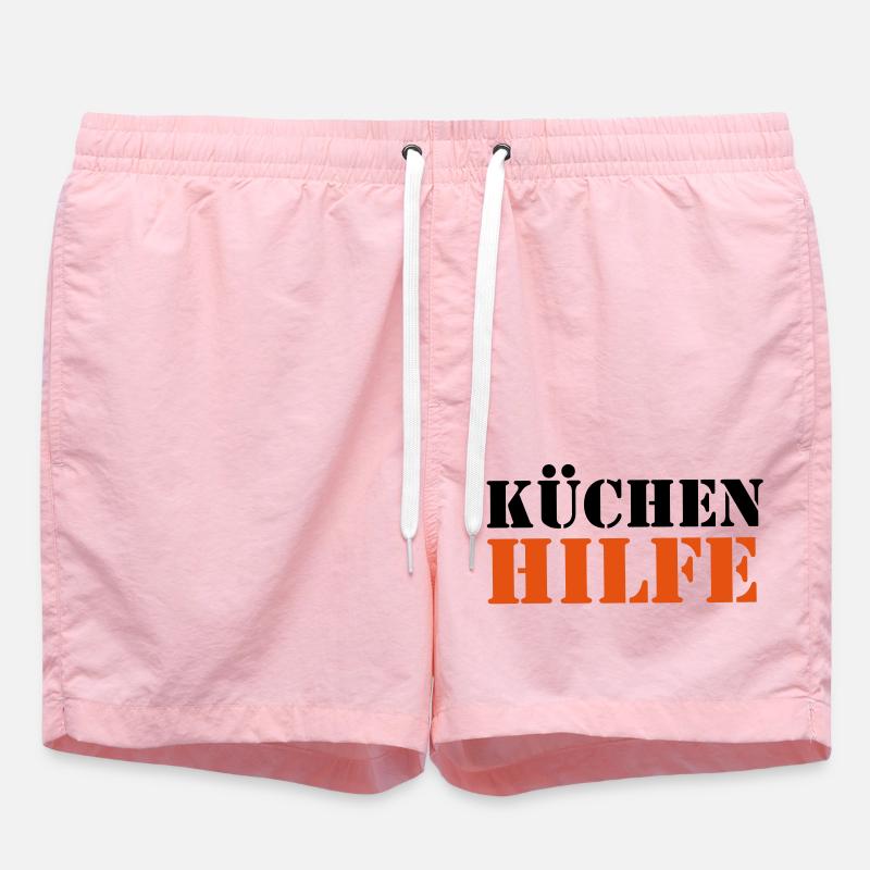Cuisinier - Short de bain - rose