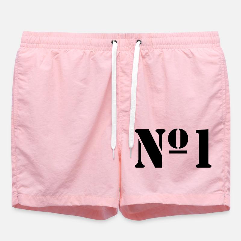 no1 - Short de bain - rose