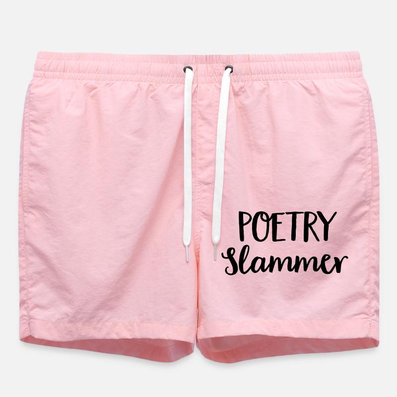Poetry Slammer - Short de bain - rose
