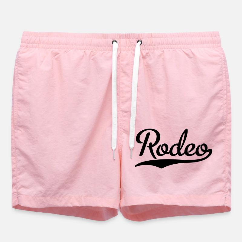 rodeo - Swim Trunks - pink