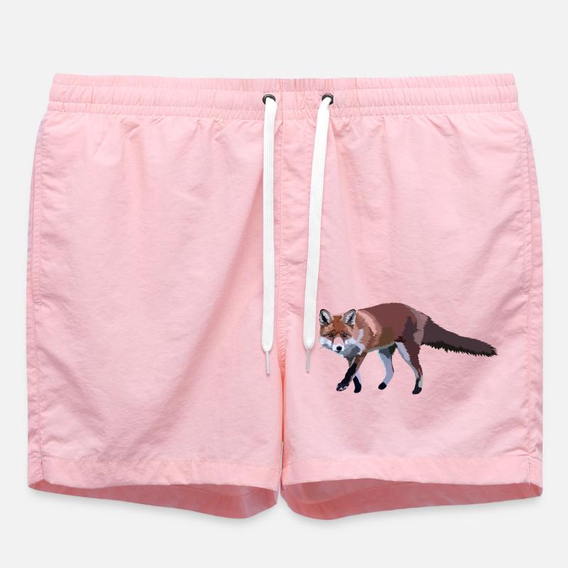 Fox - Swim Trunks - pink