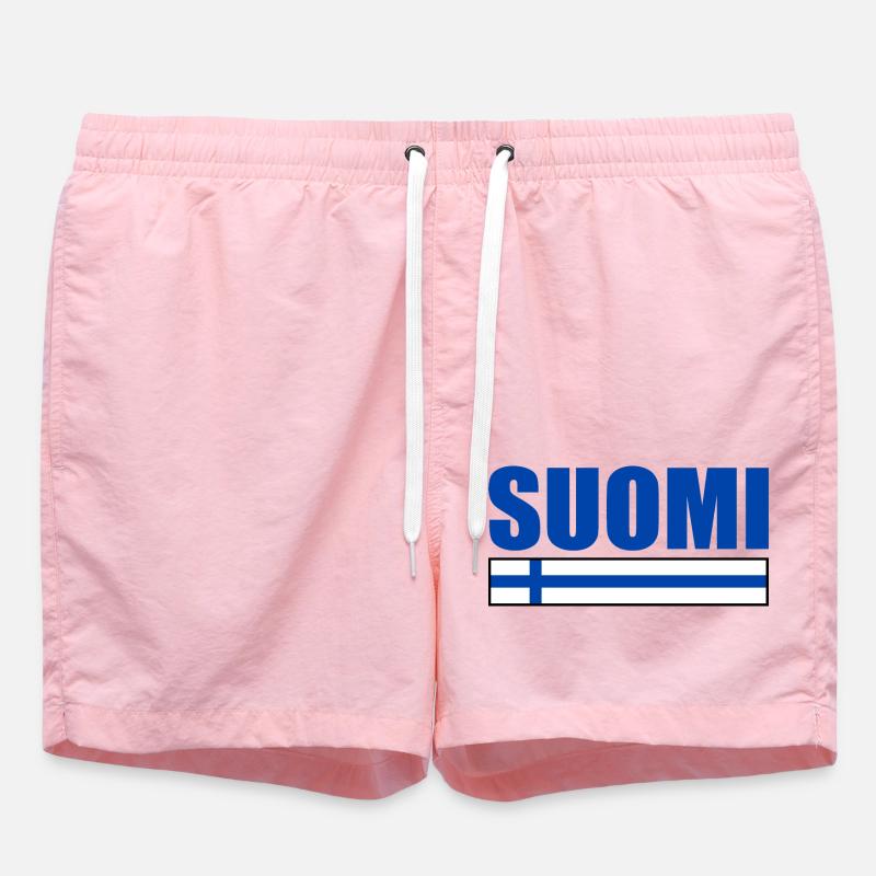 suomi - Short de bain - rose