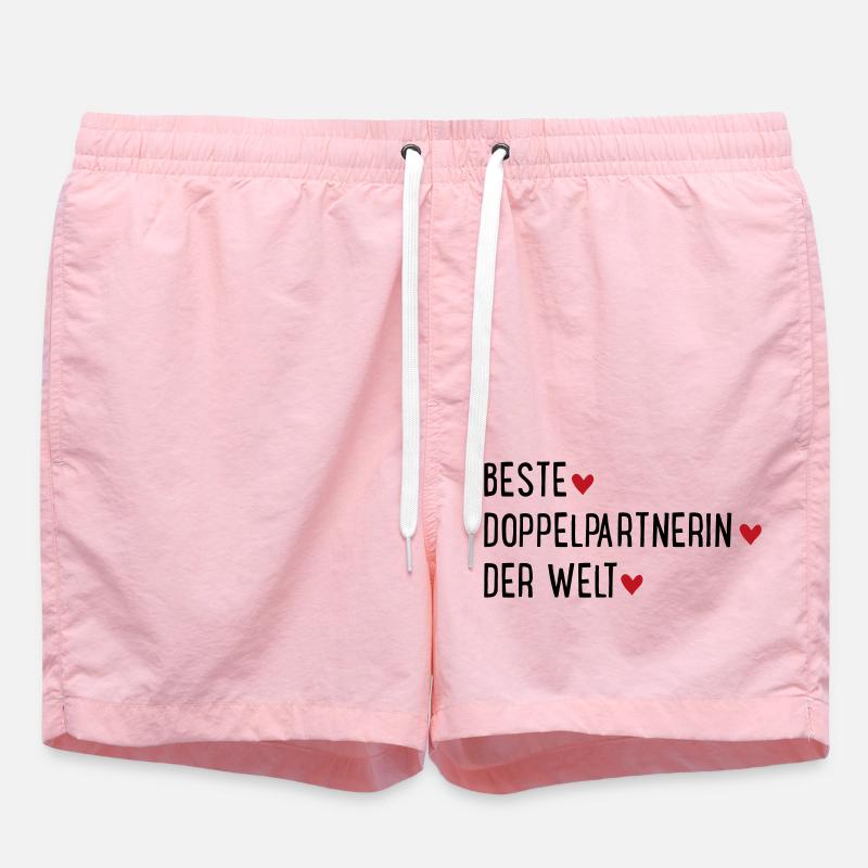 Doppelpartnerin - Badeshorts - Pink