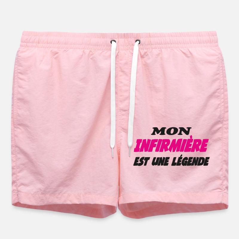 Mon Infirmière est une légende - Short de bain - rose