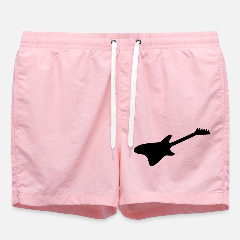E Guitare 01 - Short de bain - rose