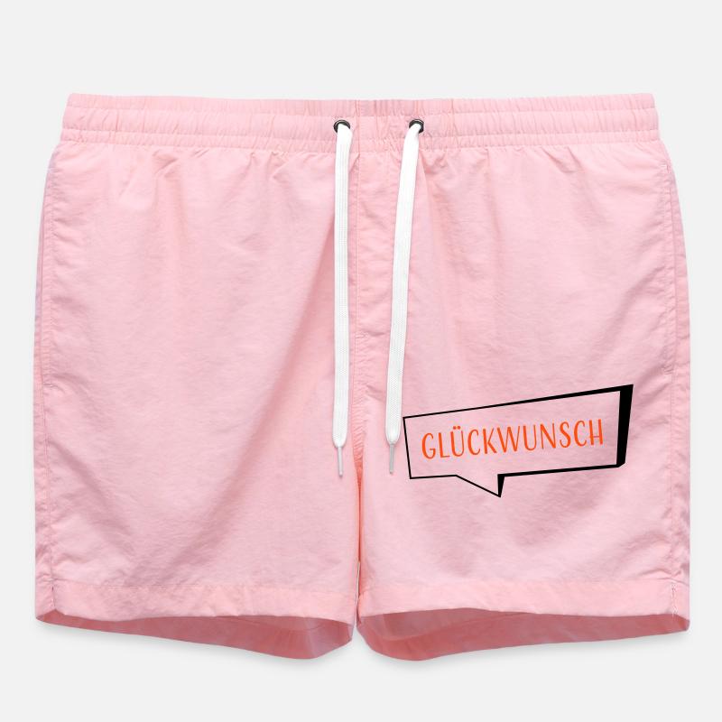 Congratulations two-tone - Swim Trunks - pink