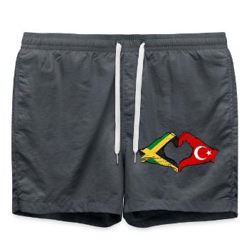 Jamaika Türkei Hände Herzform used - Badeshorts -  - Vorne