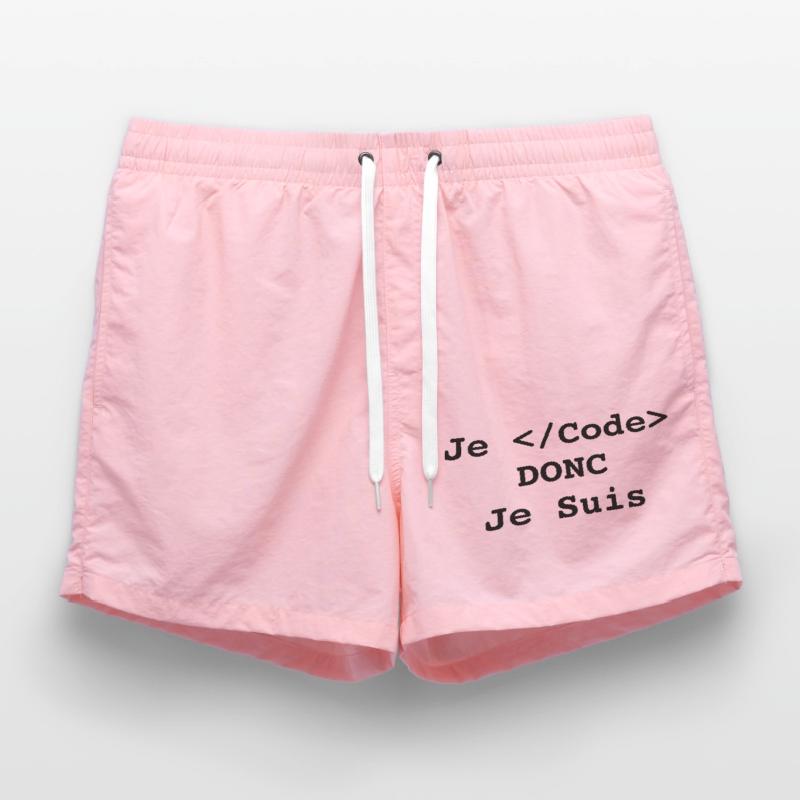 Ich programmiere, also bin ich Informatiker und Programmierer Badeshorts