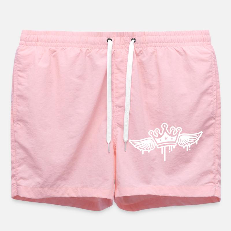 Ailes de la couronne - Short de bain - rose