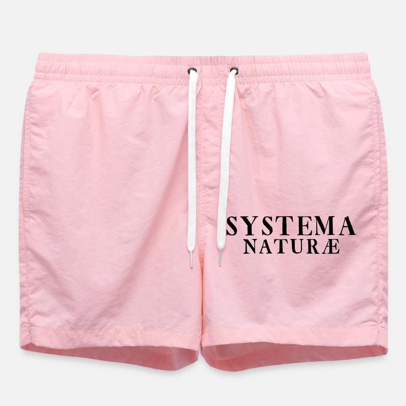 Systema Naturae - Swim Trunks - pink