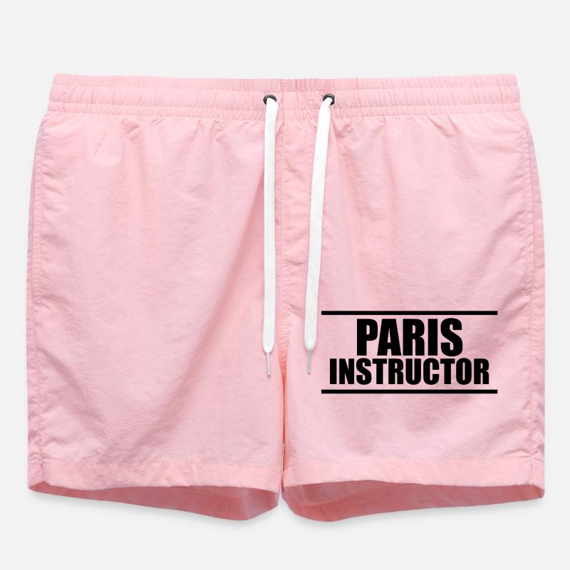 Paris Instructor - Short de bain - rose