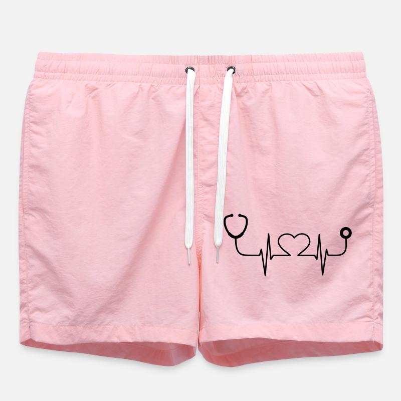 Infirmière - Short de bain - rose