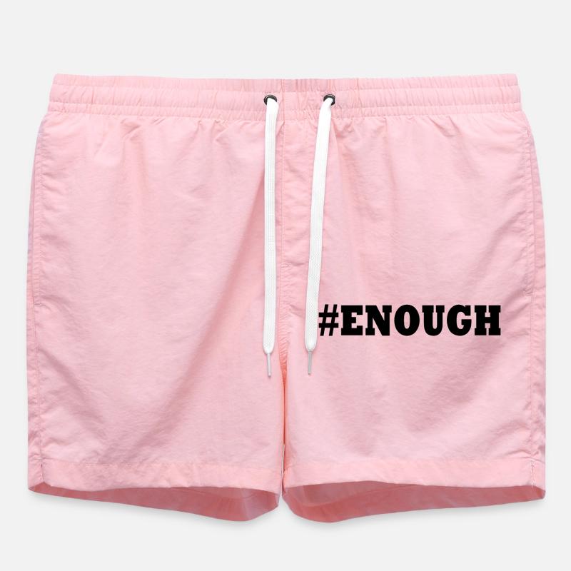 Enough - Swim Trunks - pink