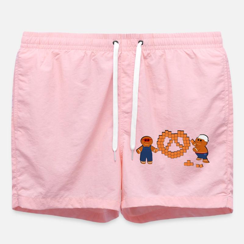 Alsace BTP Bretzel - Short de bain - rose