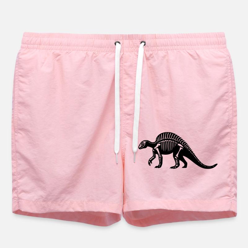 Fossile dinosaure - Short de bain - rose