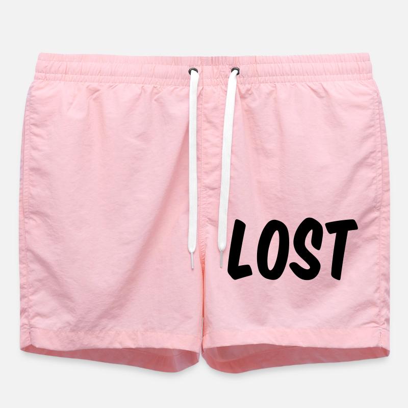 Lost - Badeshorts - Pink