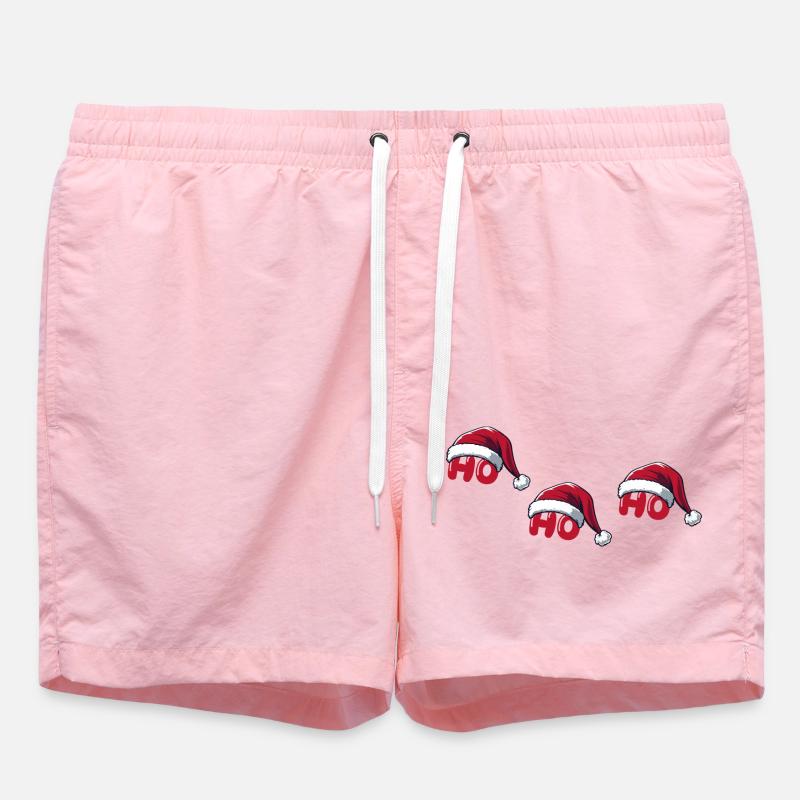 Père Noël Ho Ho Ho - Short de bain - rose