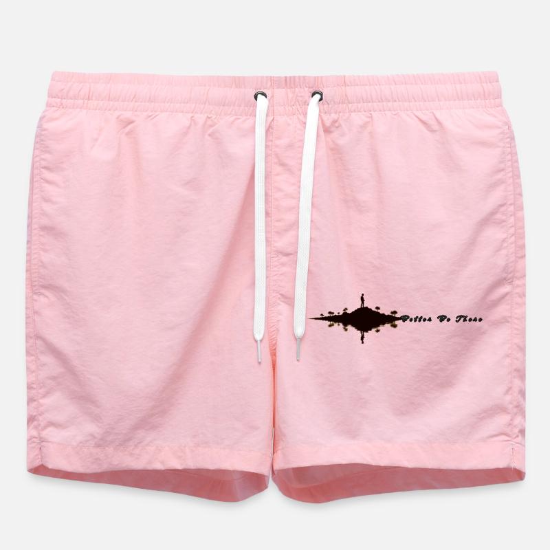 Besser dort sein - Badeshorts - Pink