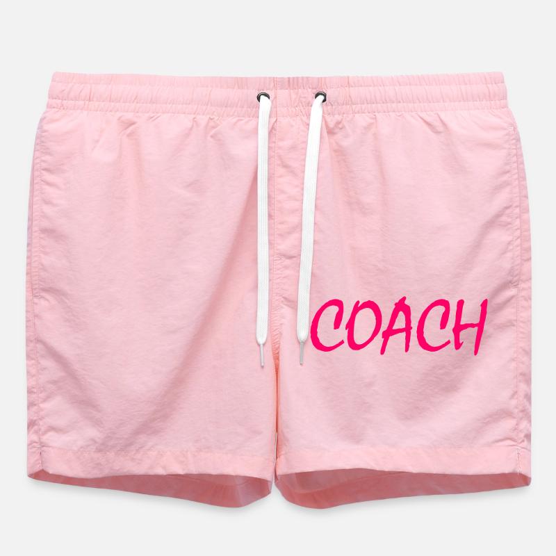 COACH - Short de bain - rose