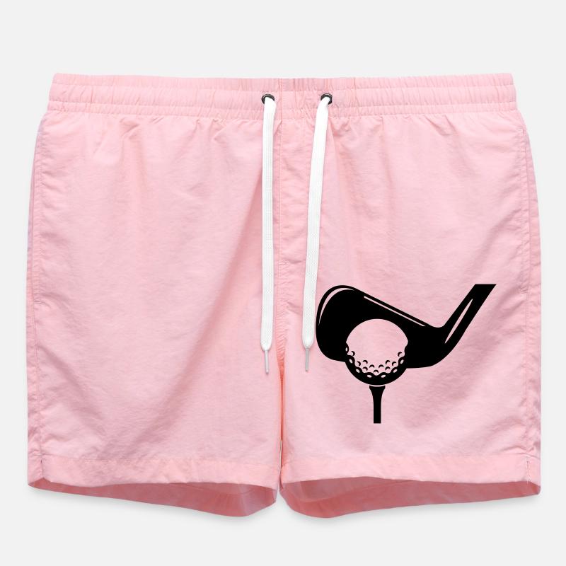 Symbole du golf - Short de bain - rose