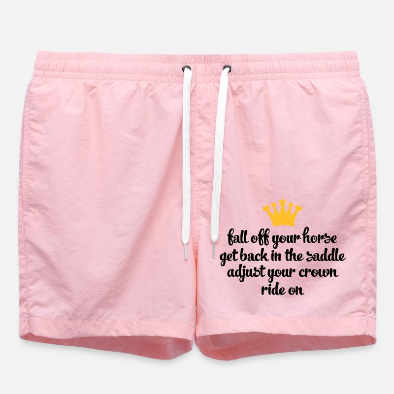 ride - Swim Trunks - pink