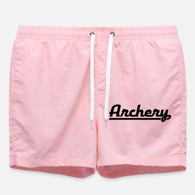 ARCHERY - Swim Trunks - pink
