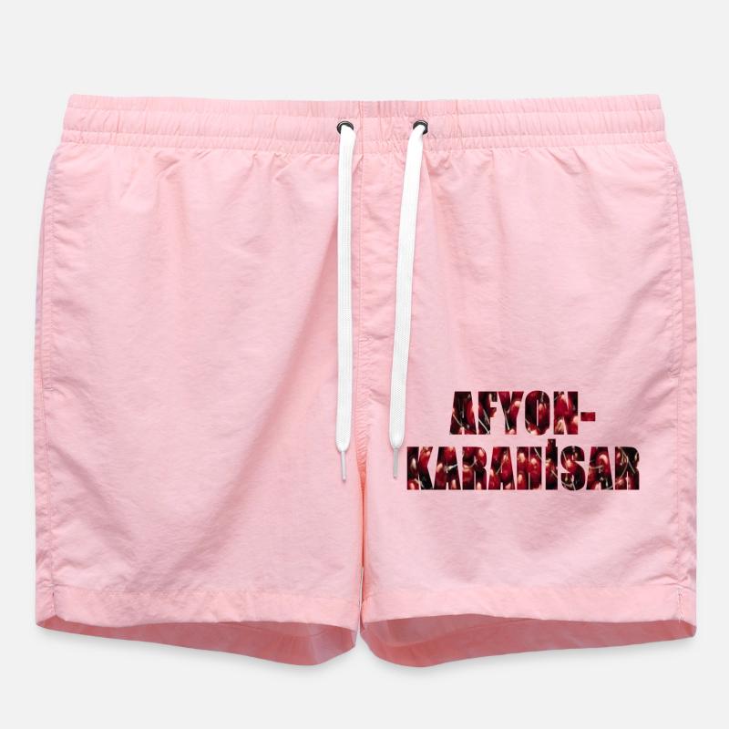cerises afyon - Short de bain - rose