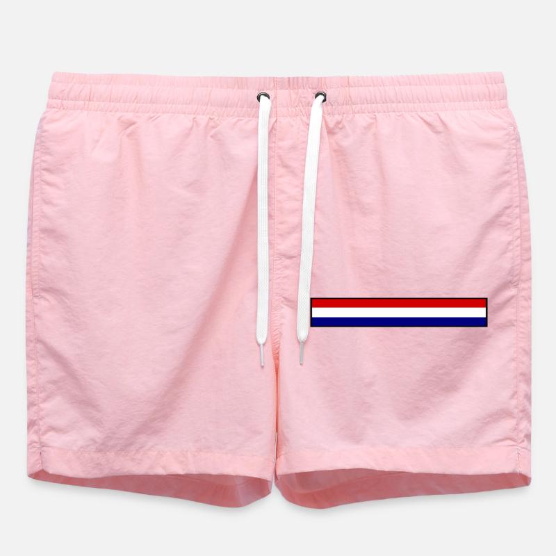 Drapeau Hollande - Short de bain - rose
