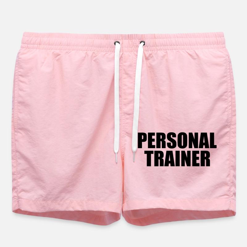 Personal trainer - Short de bain - rose