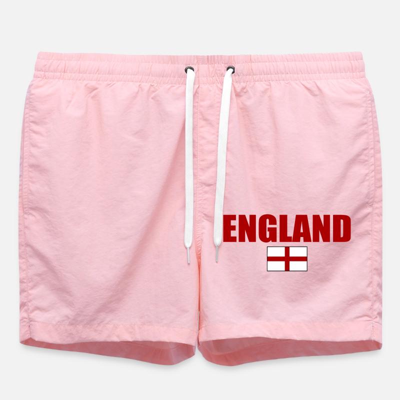 angleterre - Short de bain - rose
