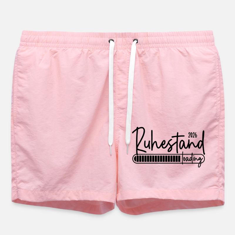 Ruhestand 2026 loading - Badeshorts - Pink