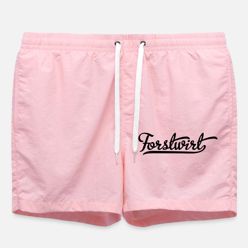 Forstwirt - Badeshorts - Pink