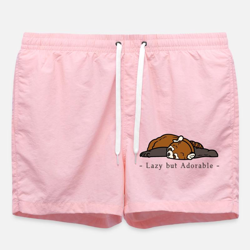 Paresseuse mais adorable - Short de bain - rose