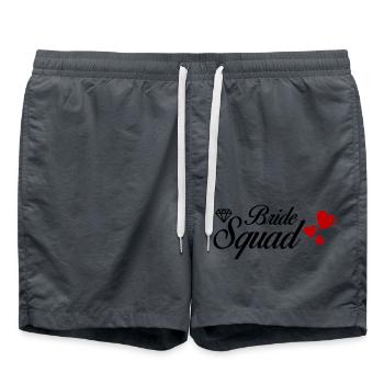 bride squad - Badeshorts -  - Vorne