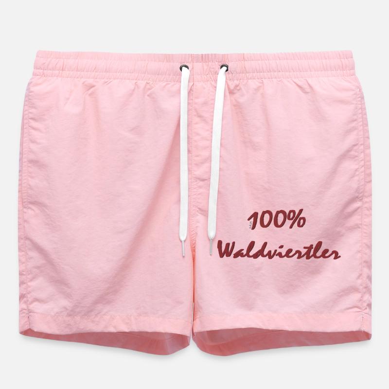 100% Waldviertler - Short de bain - rose