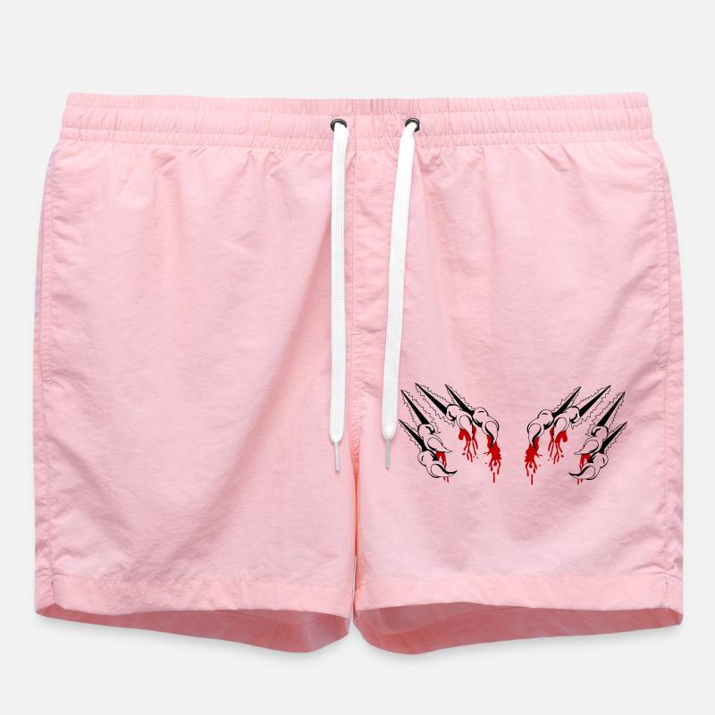 claw - Swim Trunks - pink