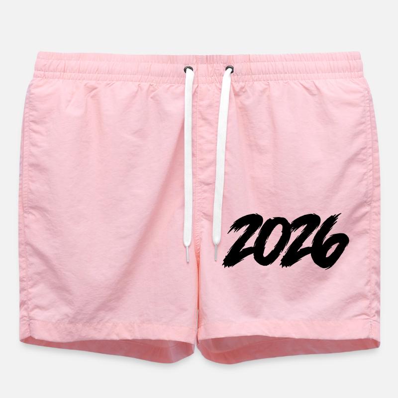 2026 - Swim Trunks - pink