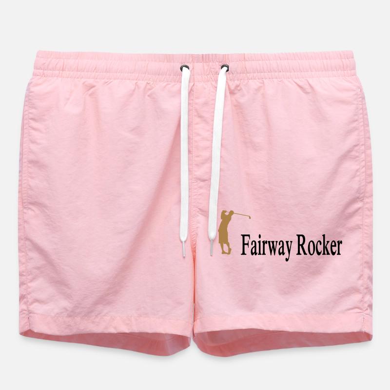 golf - Short de bain - rose