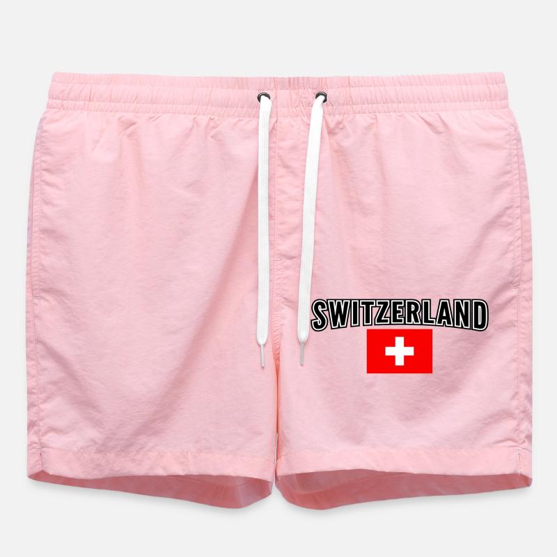 Suisse - Short de bain - rose
