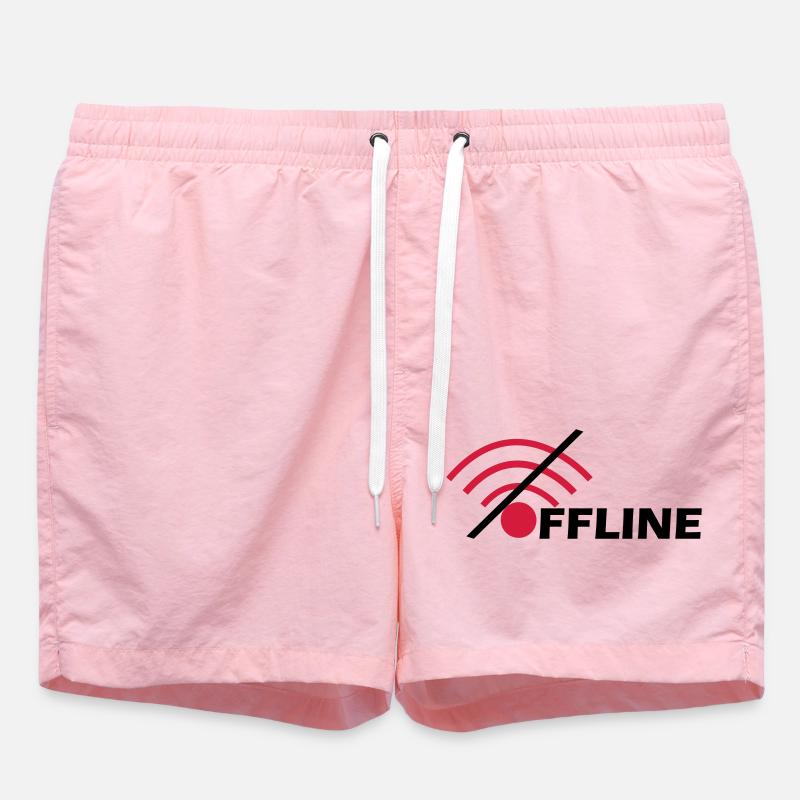 Offline - Swim Trunks - pink
