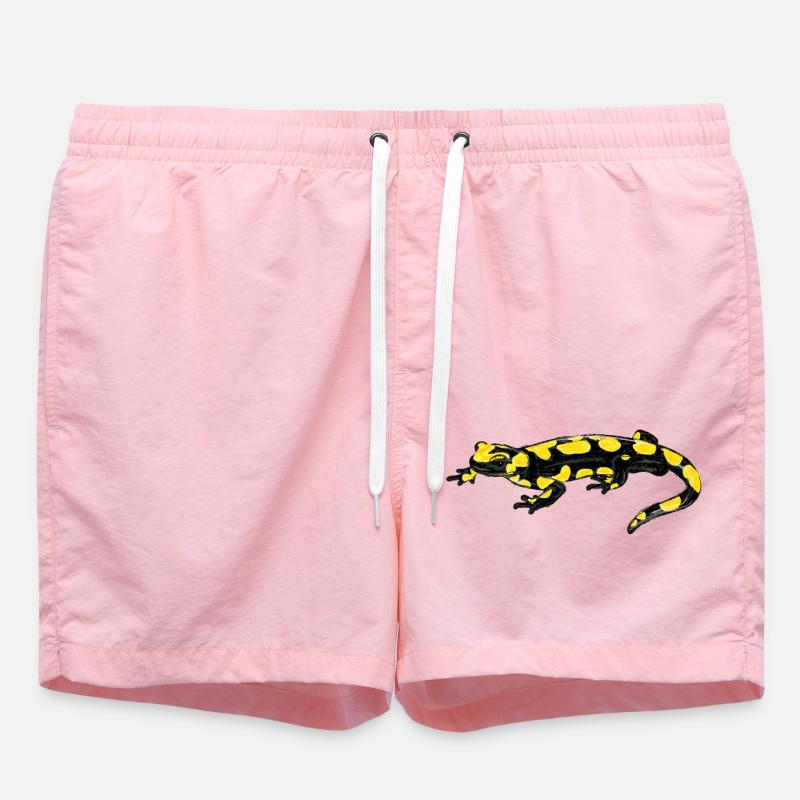 Feuersalamander / Fire Salamander I - Badeshorts - Pink