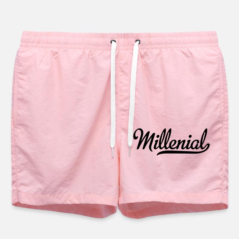 Millennial - Swim Trunks - pink