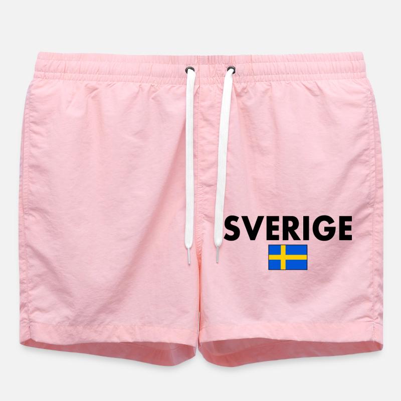 Sverige - Short de bain - rose