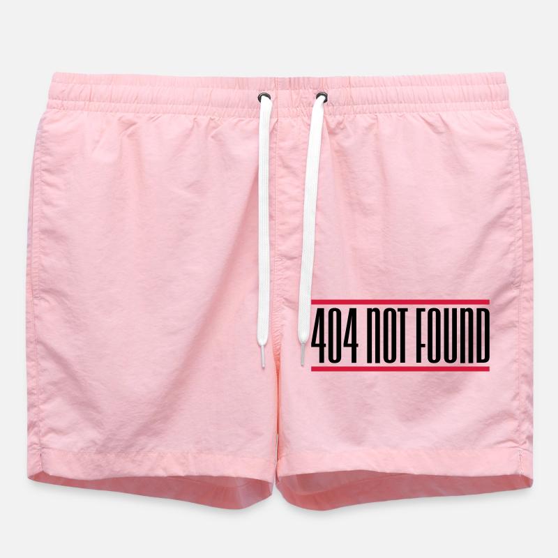 404 not found Error - Swim Trunks - pink